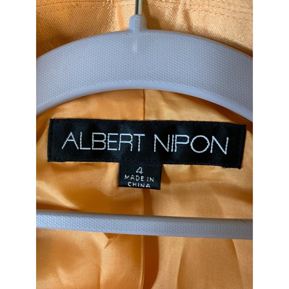 Vtg Albert Nipon Silk Wool Blend Two-Piece Skirt … - image 2